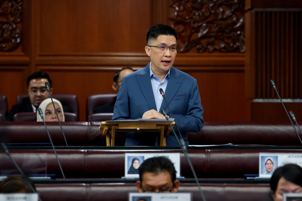 Deputy Education Minister Wong Kah Woh said a project is categorised as a ‘sick project’ when the physical work progress is delayed by more than two months or 20 per cent compared with the schedule stipulated in the contract, whichever comes first. — Bernama pic 