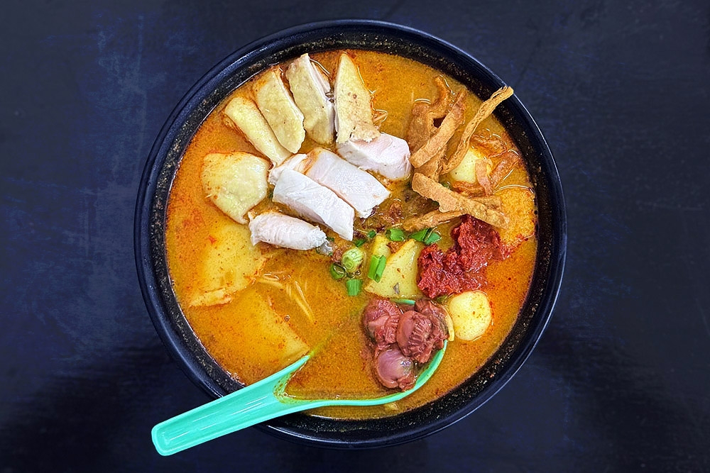Curry ‘mee’ at Joy Ho Kopitiam in Kota Syahbandar, Melaka. — Picture by CK Lim 