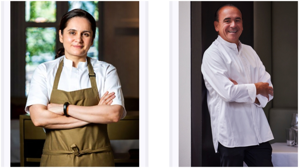 Both Garima Arora and French chef Jean-Georges Vongerichten are internationally renowned. 