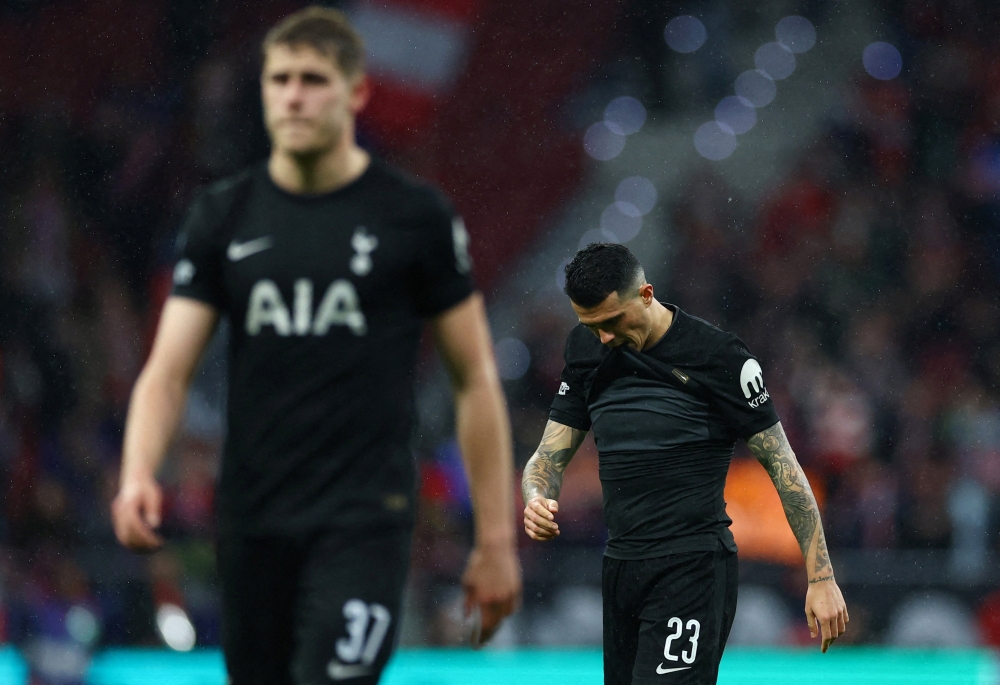 Tottenham head to Anfield desperate for points as they battle to avoid relegation from the Premier League. — Action Images pic via Reuters