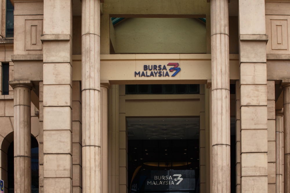 Bursa Malaysia said its securities and derivatives markets will resume trading on March 23 or March 24, depending on when the Hari Raya Aidilfitri public holidays fall. — Picture by Raymond Manuel