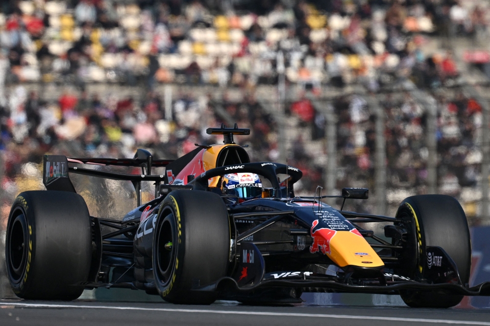 Red Bull Racing’s Dutch driver Max Verstappen drives during the sprint qualifying session ahead of the Formula One Chinese Grand Prix at the Shanghai International Circuit in Shanghai on March 13, 2026. — AFP pic 