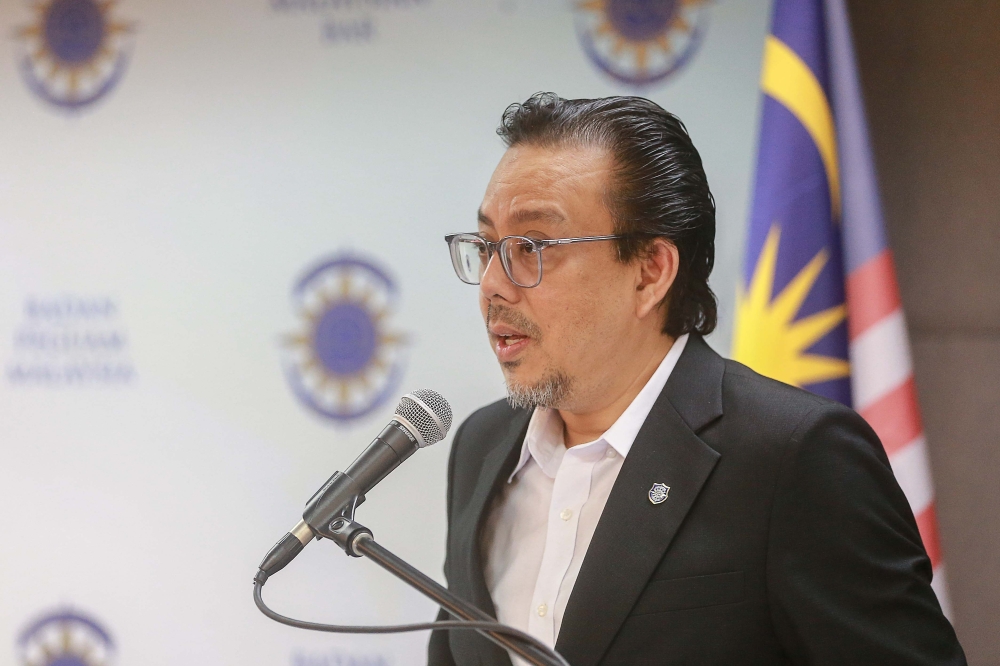 Malaysian Bar president Mohamad Ezri Abdul Wahab said the absence of a National Harmony framework has left sensitive disputes involving race and religion to be managed reactively. — Picture by Sayuti Zainudin