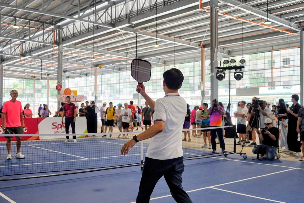 The new pickleball courts will be open to the public for bookings via the MyActiveSG  platform starting tomorrow, March 16. — Picture via Facebook/MP Alvin Tan