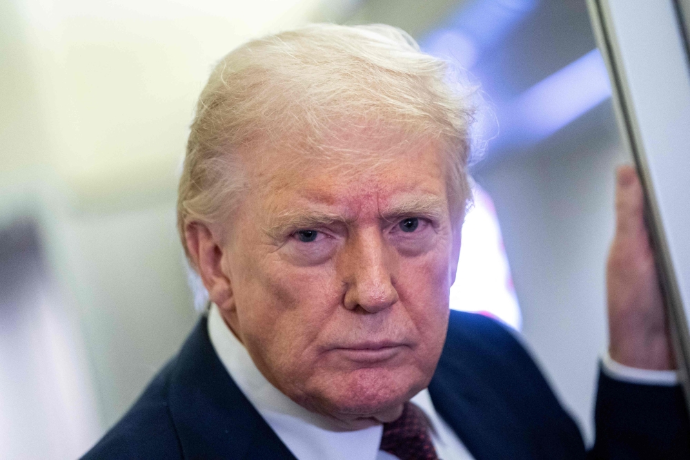 US President Donald Trump said that as the United States has aided Ukraine in the war with Russia, he expects Europe to help on the Strait of Hormuz, whose closure has sent energy prices soaring around the world. — Getty Images via AFP pic