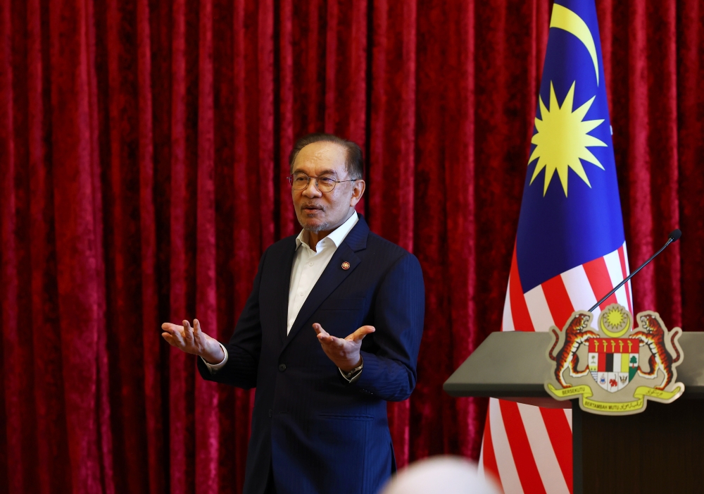 Prime Minister Datuk Seri Anwar Ibrahim stressed that international law must be applied consistently to all nations to retain its credibility, warning that selective enforcement would erode confidence in the global system. — Bernama pic