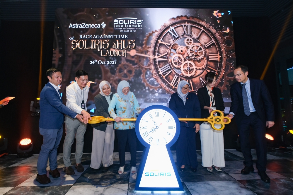 AstraZeneca marked the launch of Soliris® in Malaysia, signalling its entry into the country to support the treatment of rare neurological autoimmune diseases and severe blood disorders. — Picture courtesy of AstraZeneca