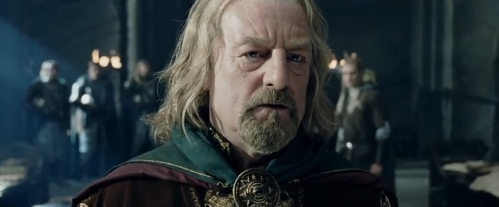 Bernard Hill's performance as King Theoden was still affecting after all these years. — Film still from New Line/Warner Bros