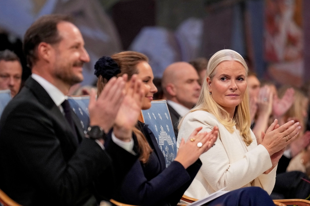 Mette-Marit is suffering from a rare form of pulmonary fibrosis, a severe and chronic lung disease which causes scarring of the lung tissue, leading to shortness of breath and other symptoms. — Reuters pic