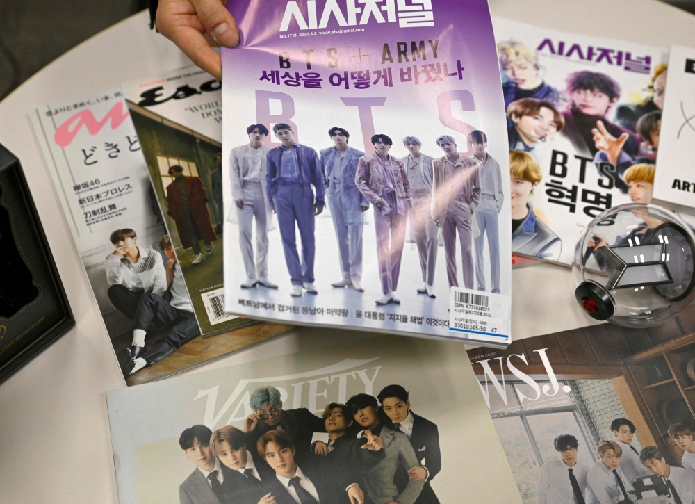 The world’s biggest boy band is set for a comeback concert on March 21, after a nearly four-year hiatus for the septet to do military service — and while the nation went through traumatic times. — AFP pic