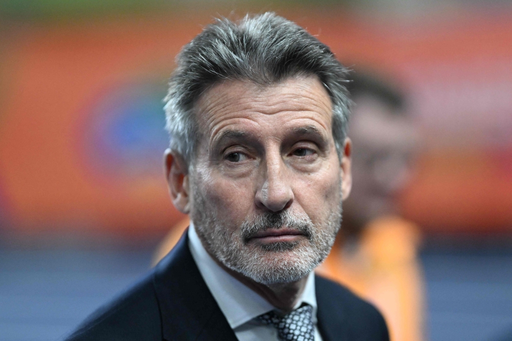 President of World Athletics Sebastian Coe reacts during the opening ceremony of the World Athletics Indoor Championships Kujawy Pomorze 2026 in Torun, Poland March 20, 2026. — AFP pic 