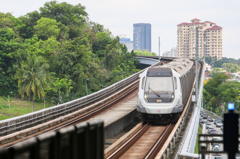 Reported cable thefts on Klang Valley’s urban rail lines have steadily climbed since 2023, with thieves becoming bolder and more sophisticated. — Picture by Choo Choy May