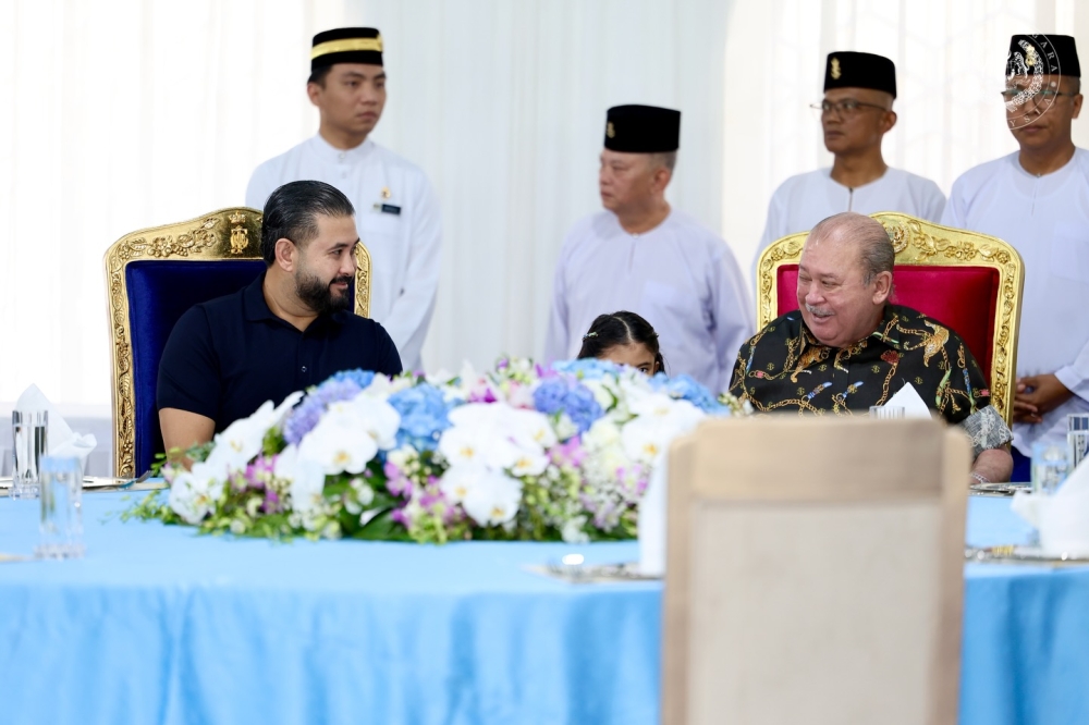 His Majesty Sultan Ibrahim, King of Malaysia (seated, right) marks his official birthday on March 23. — Picture from Facebook/Sultan Ibrahim Sultan Iskandar