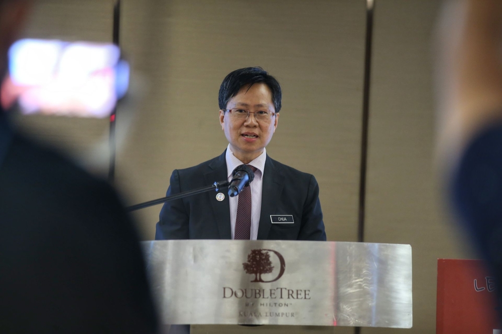 Ministry of Tourism, Arts and Culture’s (Motac) deputy secretary-general (Tourism) Chua Choon Hwa said the tourist arrival performance as of February showed encouraging progress, with the number of arrivals increasing by more than 30 per cent. — Picture by Ahmad Zamzahuri