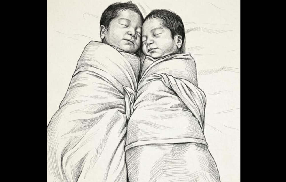 The 42-year-old former minister announced in a Facebook post that the twins made their debut on March 14 at 35 weeks. — Picture via Facebook/Yeo Bee Yin