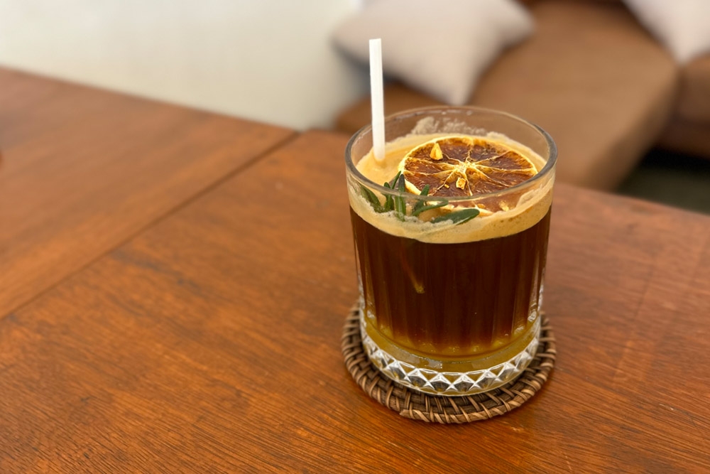 The signature Citrus Sunset at Calibrate Small Space.