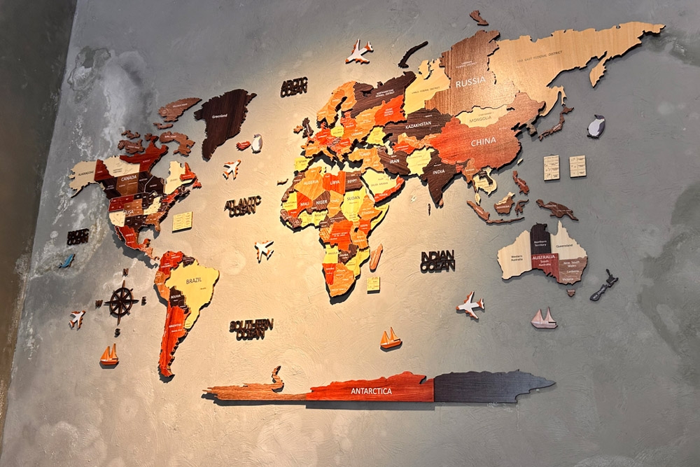 Map of the world at noconnection.coffee.