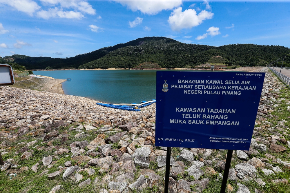 PBAPP Chief Executive Officer Datuk K. Pathmanathan the water supplied from the Teluk Bahang Dam can sustain Penang for 261 days (8.7 months) under current usage rates as of March 24, 2026. — Picture by Sayuti Zainudin