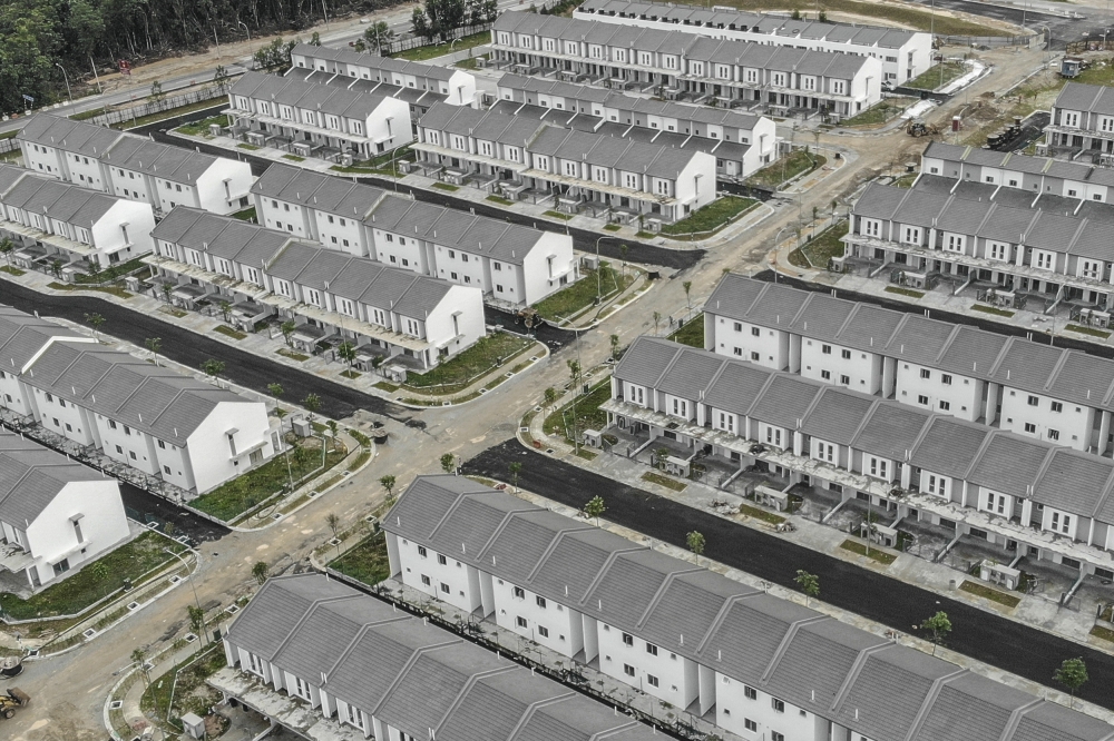 Malaysia’s housing market is set to grow, with transactions projected to rise 15 per cent over the next five years. — Picture by Hari Anggara