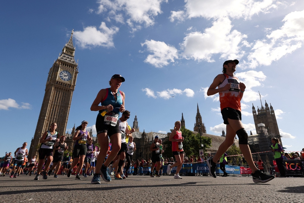 A two-day format could significantly boost the marathon’s already record-breaking charity fundraising. — Action Images pic via Reuters