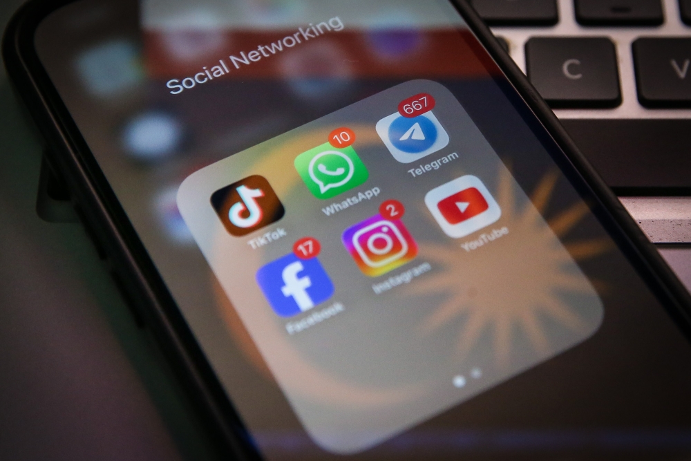 YouTube parent company Google said the two platforms have already introduced features allowing parents to limit scrolling time. —Picture by Yusof Isa