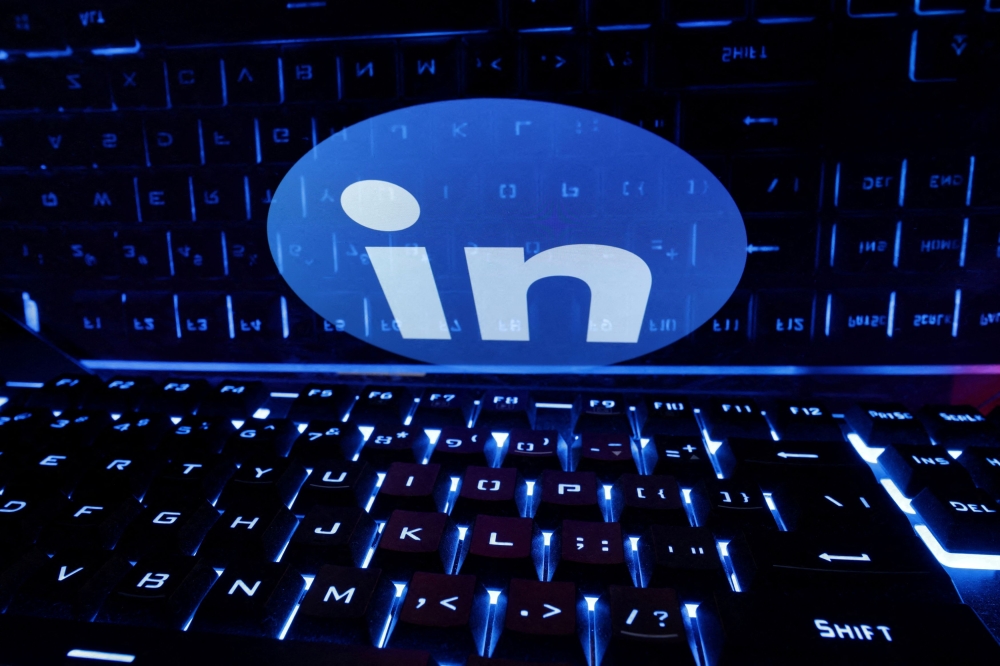 China used fake LinkedIn profiles in an attempt to harvest sensitive data from Nato and European Union institutions by soliciting information from staff, a European security source said yesterday. ― Reuters file pic