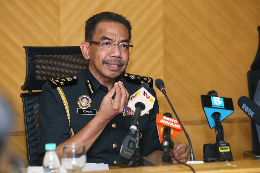 Domestic Trade and Cost of Living Enforcement director-general Datuk Azman Adam said misappropriating national subsidies is a betrayal of the people and the country. — Picture by Choo Choy May