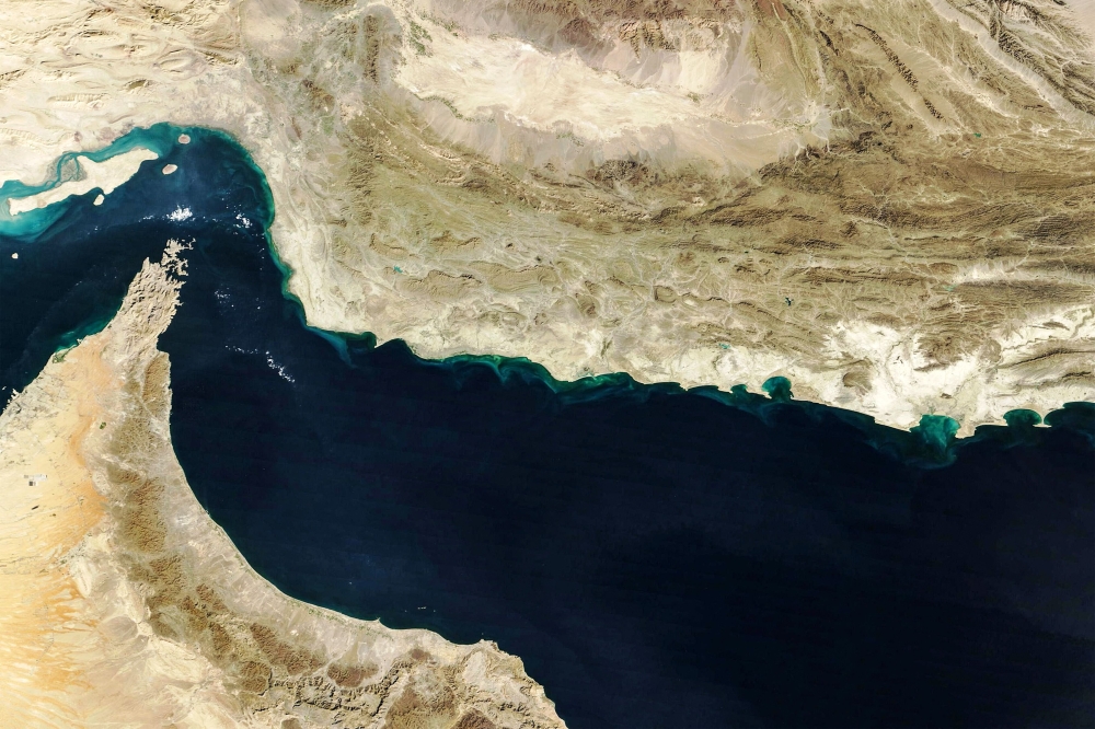 Thailand has reached an agreement with Iran to allow Thai oil vessels safe passage through the Strait of Hormuz, the Southeast Asian nation’s Prime Minister said today. — Nasa Earth Observatory handout/AFP pic 