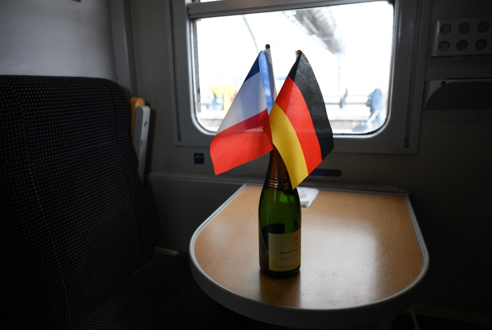 The European Sleeper from Paris to Berlin returned to service on March 27, 2026, 15 months after stopping its run in December 2024 when the French government stopped subsidising the night train. — AFP pic