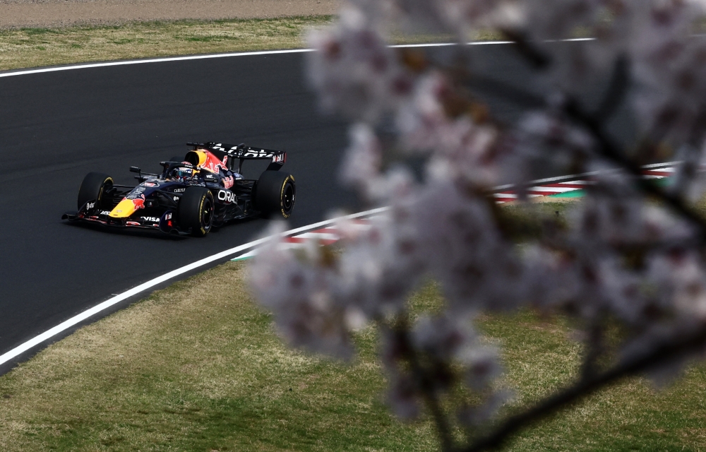 Red Bull's Max Verstappen during the Japanese Grand Prix at Suzuka Circuit, Suzuka March 29, 2026. — Reuters pic  