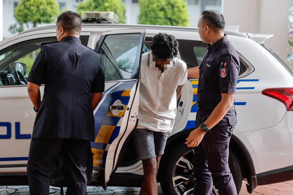 A man has been remanded for four days from today for allegedly driving under the influence of alcohol and drugs and causing the death of a motorcyclist in Klang. — Bernama pic