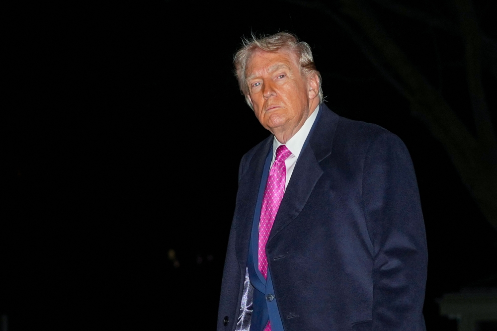 Trump wrote on his Truth Social network that the United States is in “serious discussions” with “a more reasonable regime” in Tehran. — AFP pic