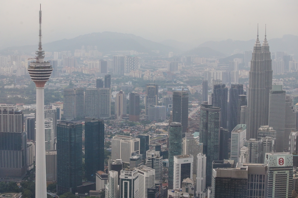 Malaysia’s banking system is expected to remain resilient even under severe macroeconomic stress scenarios, said Bank Negara Malaysia. — Picture by Yusof Isa