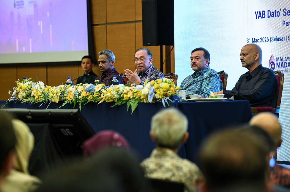 Prime Minister Datuk Seri Anwar Ibrahim says Malaysia must continue undertaking reforms to rebuild its economic foundations and remain competitive globally. — Bernama pic