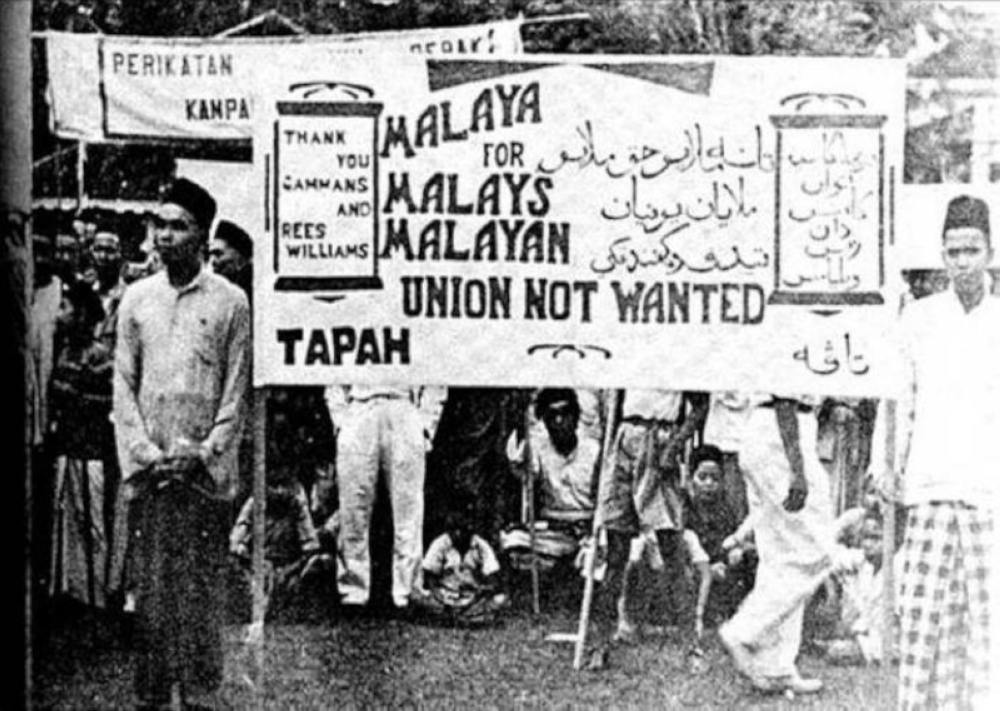 The Malayan Union lasted just two years, but the fault lines it exposed have lasted eight decades. — Picture from Facebook/446