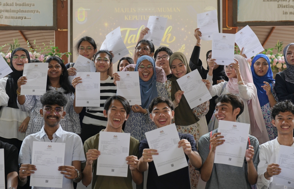 But if your results didn’t meet your expectations or you outright didn’t pass? That’s honestly not a bad thing either. — Bernama pic