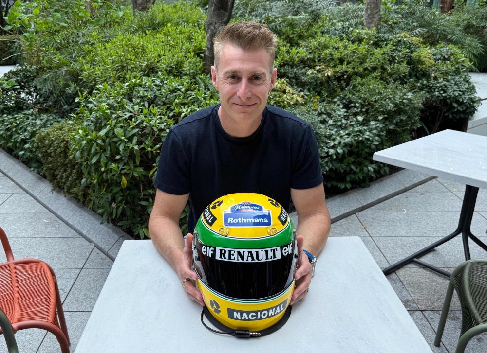 Canadian collector secures Ayrton Senna helmet, turns down million-dollar offers at Japan GP