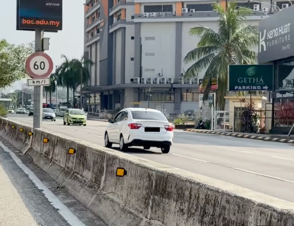 Wrong way on Old Klang Road: KL police seek white Proton Saga driver after viral video