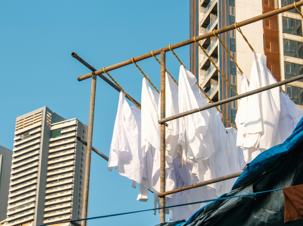 Air-drying clothes instead of using a dryer can significantly cut household electricity use. — Unsplash pic