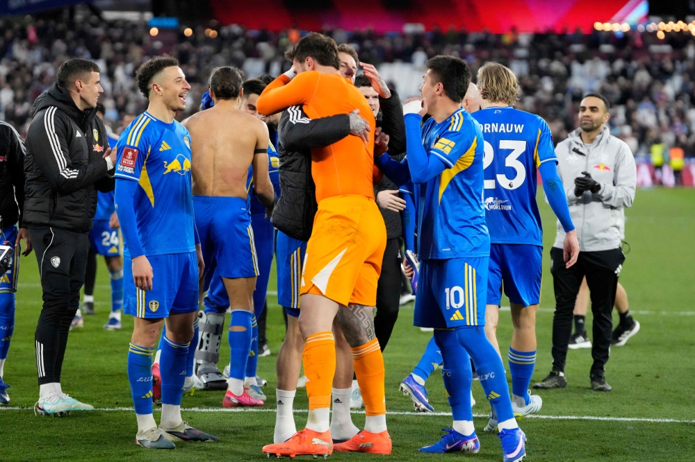 Leeds survive thrilling penalty shoot-out to reach FA Cup semi-finals for first time since 1987