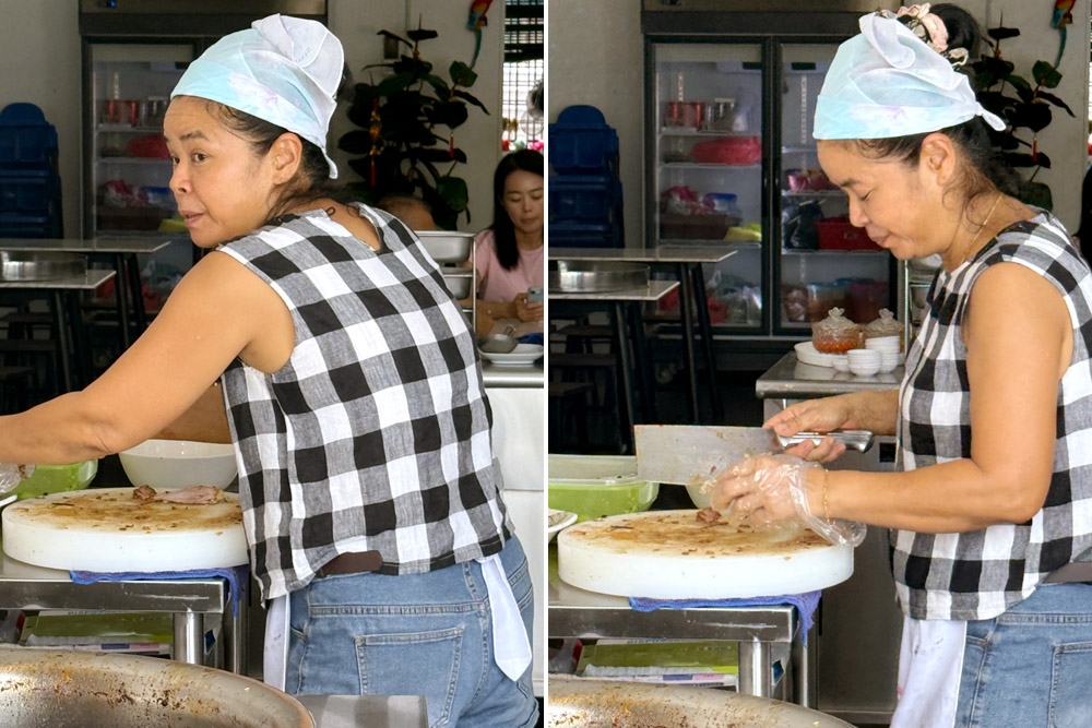 The owner cooking at a steady pace. — Picture by CK Lim