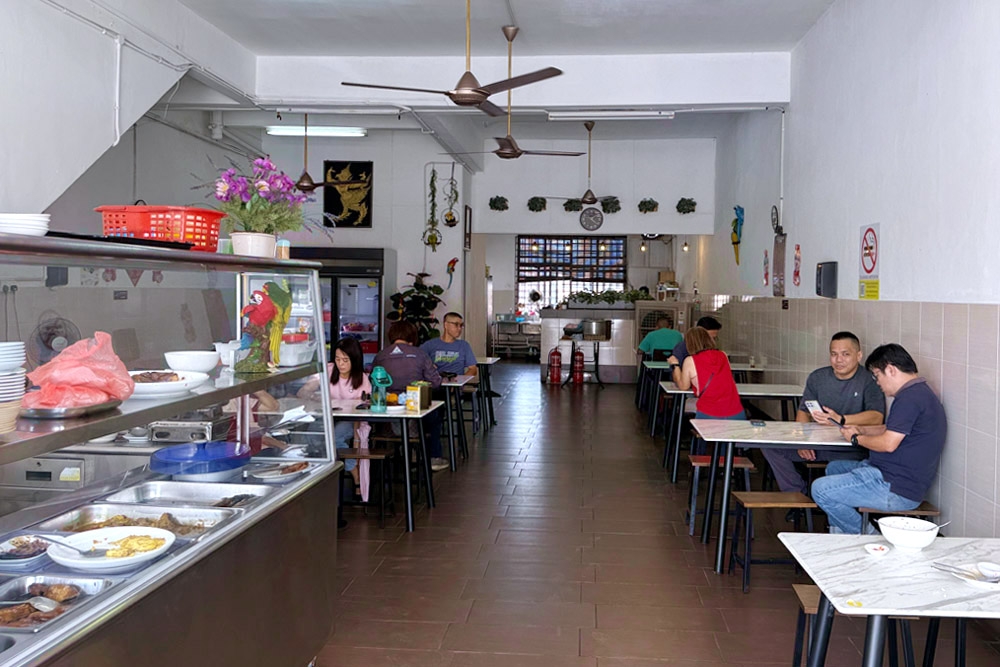 The modest, no-frills neighbourhood setting. — Picture by CK Lim