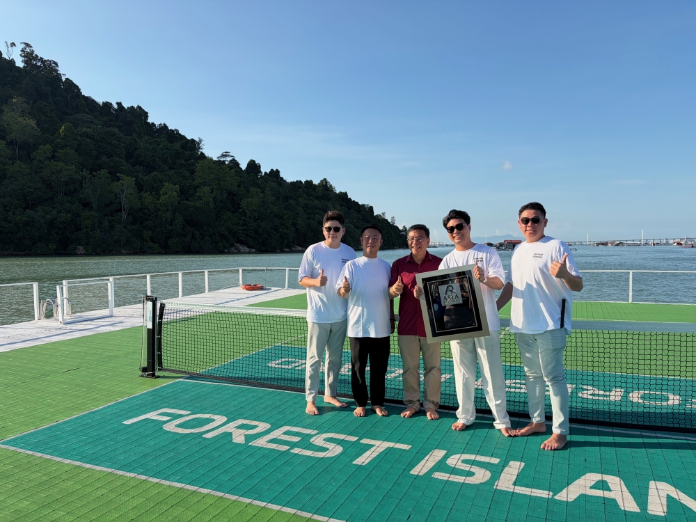 From sea jacuzzi to pickleball on water: Penang unveils new tourism site Forest Island From sea jacuzzi to pickleball on water: Penang unveils new tourism site Forest Island