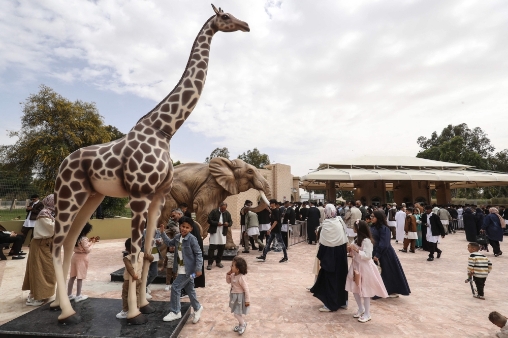 After 17 years of war and closure, Tripoli zoo reopens to bring joy back to Libyan families