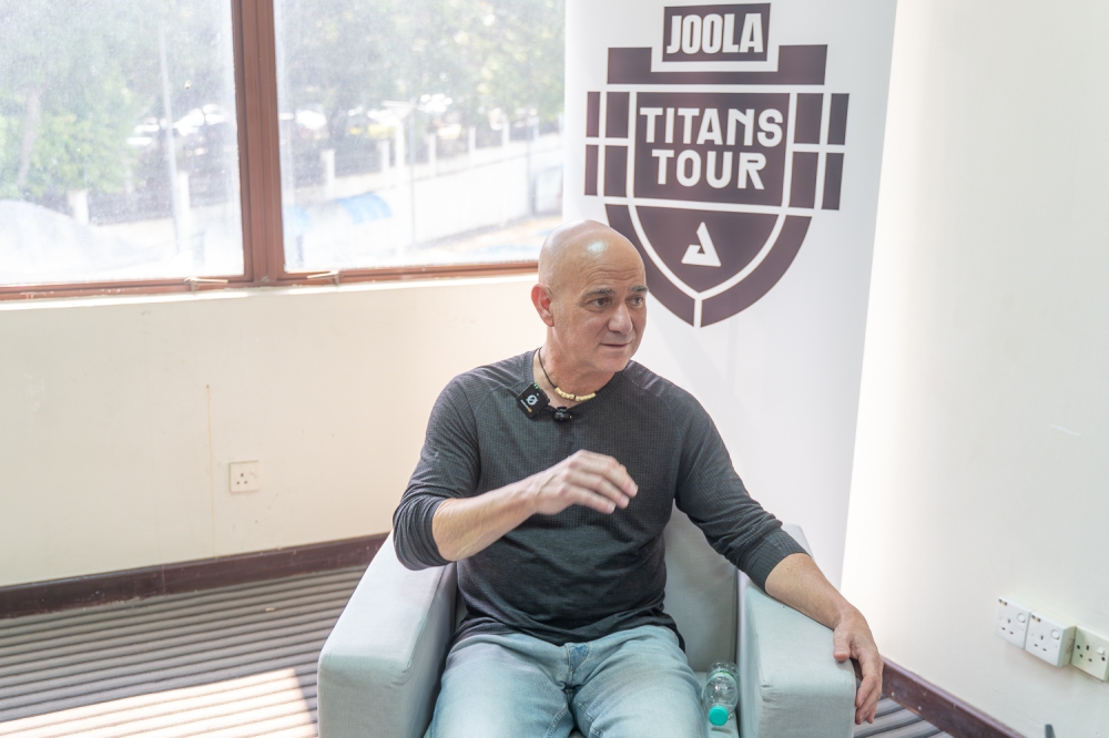 Asked about young people today — many of whom face relentless expectations from school, family and society — he acknowledged the weight they carry. — Picture by Raymond Manuel