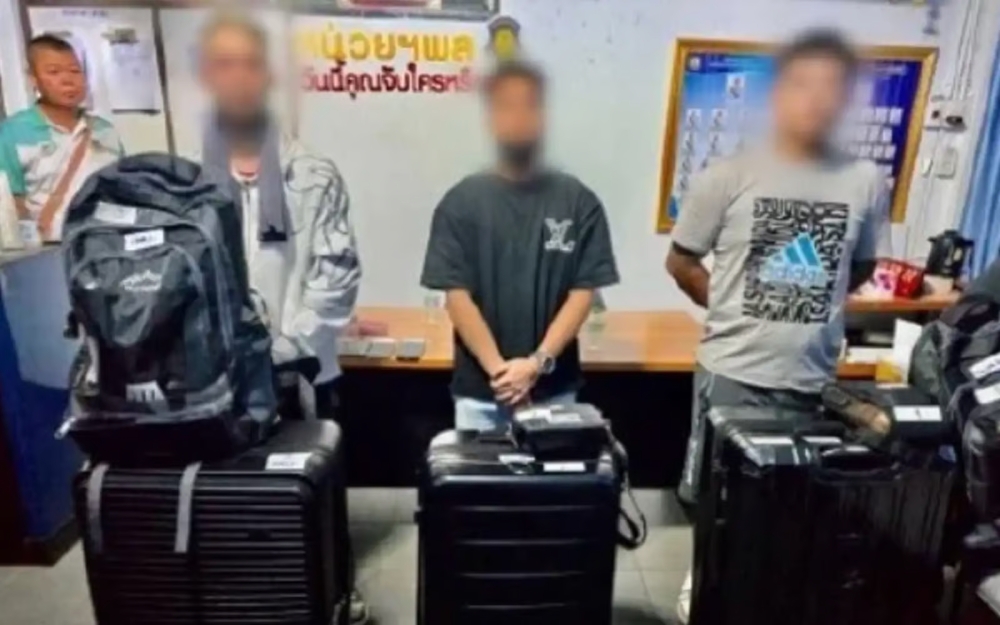 Thai police arrest three Malaysians over 97kg meth haul on train to Bangkok