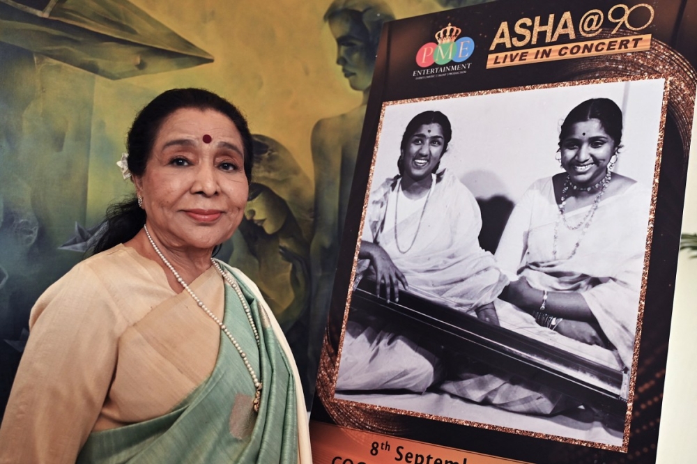 Asha Bhosle, the shape-shifting voice of Indian music, dies at 92