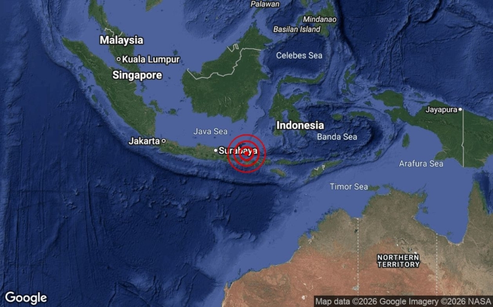 Magnitude 5.1 earthquake strikes Bali Sea, no tsunami threat to Malaysia