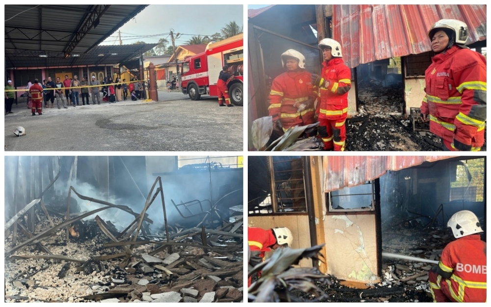 Fire Dept: Bachok school fire preliminarily classified as accident Fire Dept: Bachok school fire preliminarily classified as accident