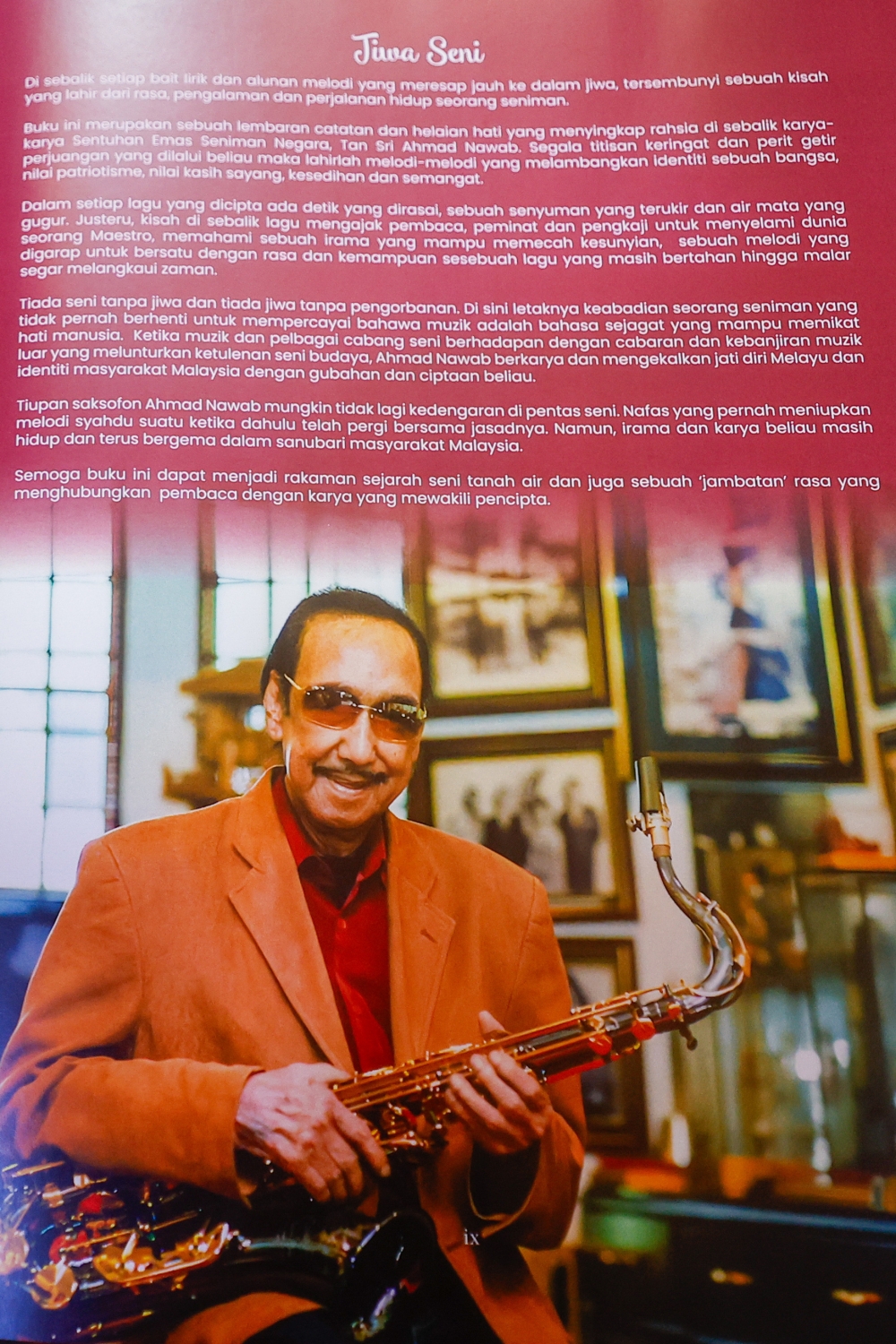 After more than six decades shaping the arts industry with over 2,000 iconic works, the musical legacy of the late Tan Sri Ahmad Nawab is now being documented for future generations. — Bernama pic